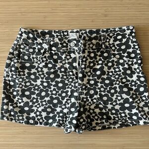 Full Tilt Floral Jean Short, Mid Rise, 28